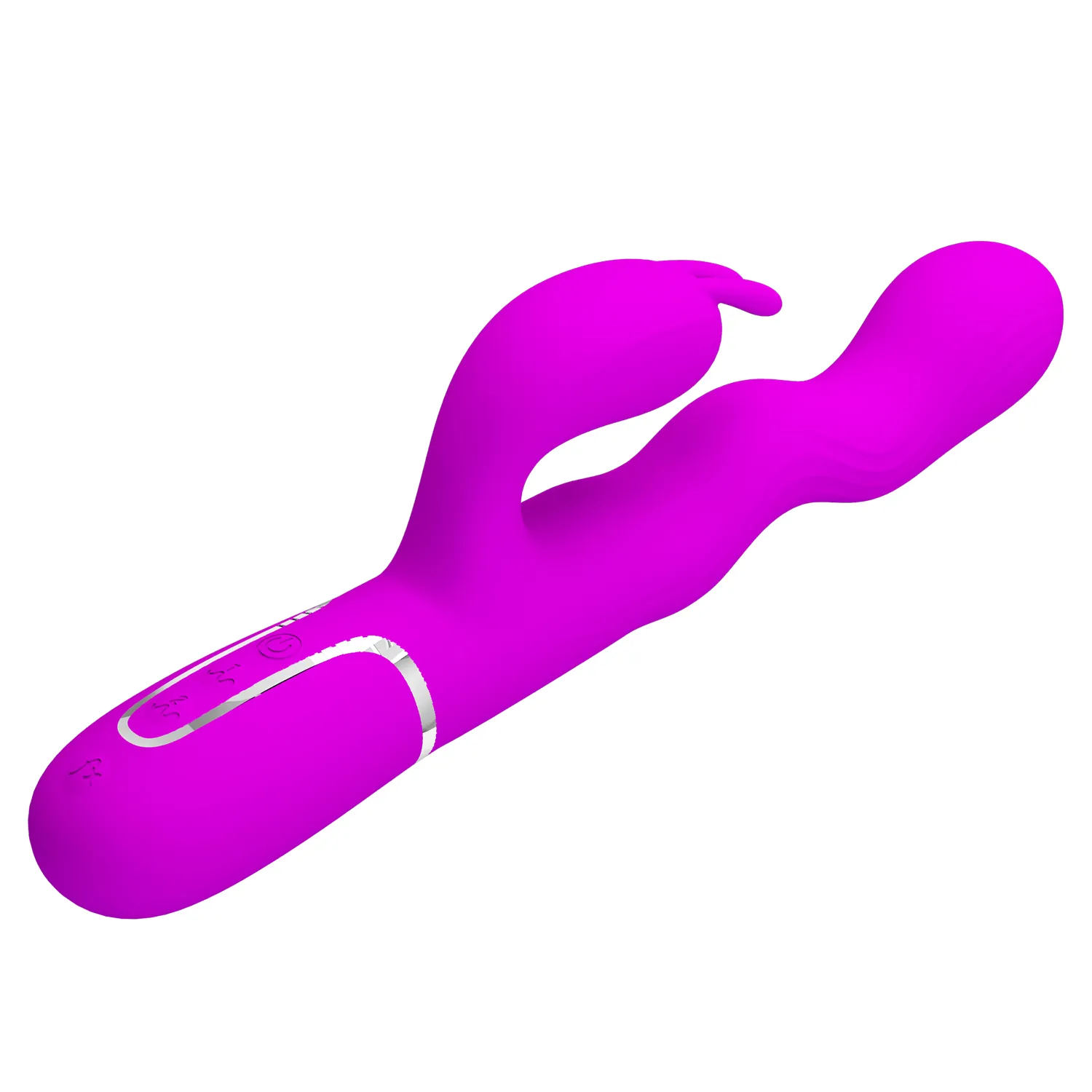 AuraFlux Laursen Waving G-Spot Rabbit Vibrator - Bright Purple AuraFlux Laursen Waving G-Spot Rabbit Vibrator - Image 1